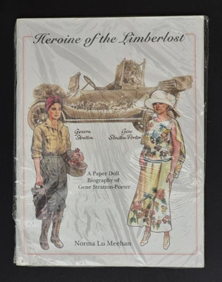 Muñeca de papel Heroína del Limberlost biografía de Gene Stratton-Porter, SELLADA Foto 1 de 2