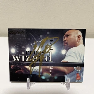 Keiji Muto Autograph Card BBM Weekly Pro Wrestling 20th Anniversary Limited 100 - Picture 1 of 4