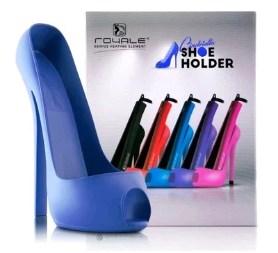 Royale Cenicienta Zapato Herramienta para el Cabello, Rizador, Plancha Soporte Azul Bebé Nuevo en Caja Foto 1 de 3