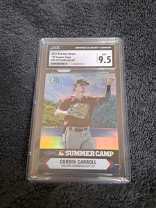 CGC 9.5 Corbin Carroll Prospect! 2021 Bowman Chrome Summer Camp Diamondbacks - Picture 1 of 3