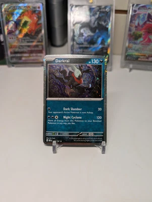 Pokemon Obsidian Flames 136/197 Darkrai Cosmos Holo Exclusive Promo  - Image 1 of 2