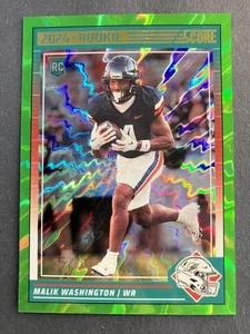 Puntuación 2024 #370 Malik Washington Electric #/99 - Imagen 1 de 2