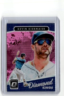 2017 Donruss Optic #27 Kevin Kiermaier Pink - Image 1 of 2