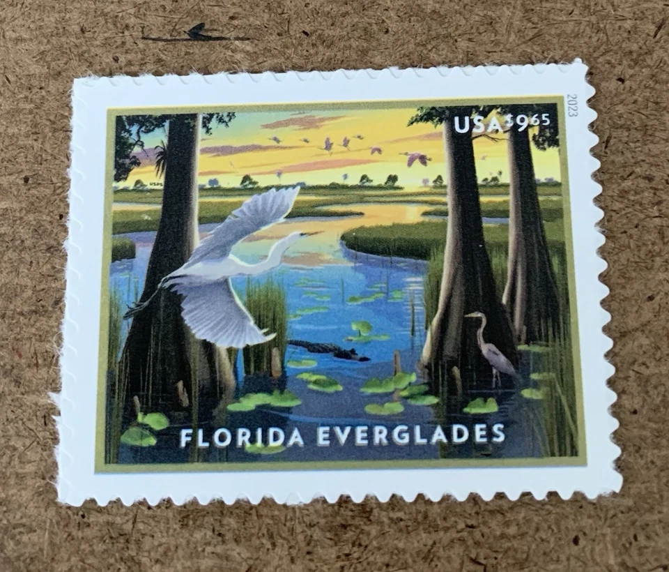2023USA #5751 $9.65 Florida Everglades - Priority Mail   Mint NH - Image 1 of 1