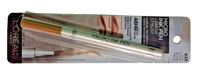 Brow Micro Ink Pen Dark Blonde Eyebrow Tint 48 Hr Waterproof Smudge Resist #633 - Image 1 of 4