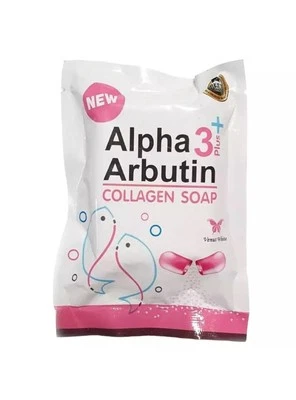 Alpha 3 Plus Arbutin collagen Whitening Body Soap Skin Reduce Acne - Image 1 of 4