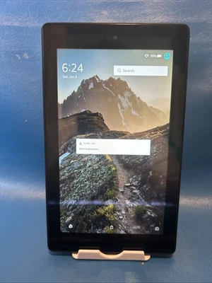 Amazon Fire 7 (7th Gen) 7" 8GB, Wi-Fi Tablet - Black - Image 1 of 4