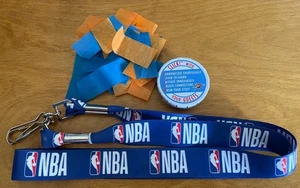 2025 Oklahoma City Thunder OKC NBA FINALS CHAMPIONSHIP GAME CONFETTI Mints Lanya - Picture 1 of 4