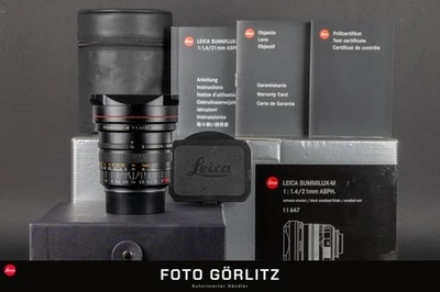Leica M 21mm 1.4 asph. 6bit Summilux 11647 FOTO-GÖRLITZ Verkauf+Ankauf - Bild 1 von 4