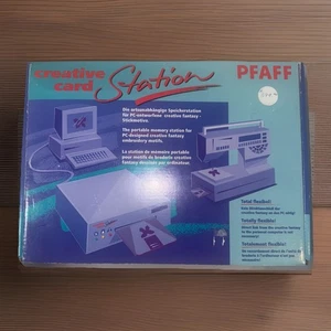 Pfaff Creative Smart Card Station Pfaff Creative RS232 ENTIRE KIT & Box Sealed - Picture 1 of 8