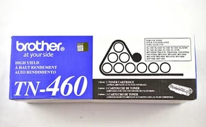 Brother TN460 Black High Yield Toner Cartridge BRAND NEW - Picture 1 of 2