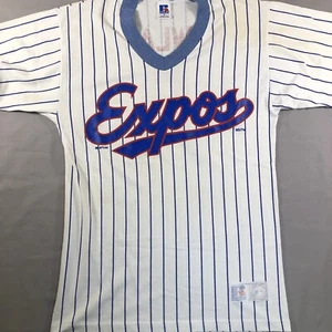 Vintage 90s Majestic Montral Expos V Neck Rowland 1995 - Bild 1 von 7