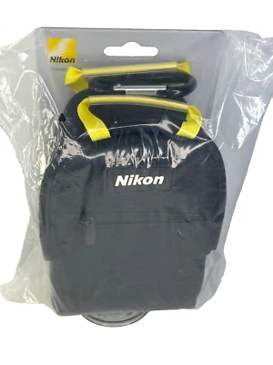 Nikon Snap Pack case for compact Binoculars & Cameras, black nylon,new old stock - Image 1 of 4