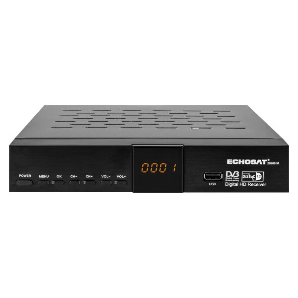 HD Sat Receiver Echosat 20900M Digital Full HDTV mit HDMI Scart USB DVB-S2 Tuner