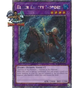 Yugioh! 1x Entidad Elder Norden RA04-EN226 Platino Secreto Raro 1ª Edición Casi Nuevo - Imagen 1 de 1