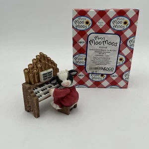 Mary's Moo Moos Mantle Organist "Gods Love is Moosic to My Ears" Box - Picture 1 of 14