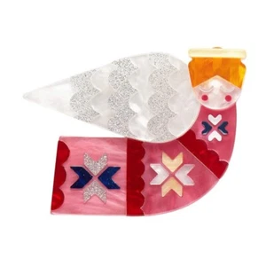 ERSTWILDER BROOCH - HOLY HERALD - MODERN CHRISTMAS ANGEL. NIB. - Picture 1 of 4