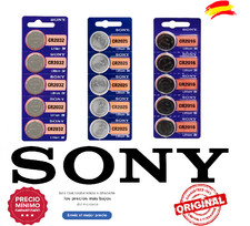 PILAS BOTON BATERIA PILAS SONY CR2032 CR2016 CR2025 CR2430 LITIO 3V BATTERY PILA