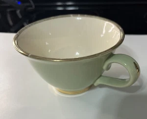 Taylor Smith Classic Heritage Celadon Green Tea Cup Mid Century Vintage - Picture 1 of 6
