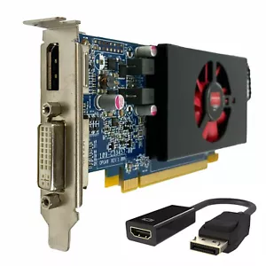 AMD ATI Radeon HD 7570 1GB PCI-E DVI HDMI DP Graphics Card Dell OptiPlex SSF - Picture 1 of 6