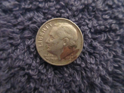 Roosevelt Dime ERROR Defective Planchet 1983 P Cover