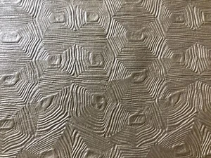Außergewöhnliches Kunstleder SCHILDKRÖTE Perl Weiss Metallic Meterware 1300gr! - Bild 1 von 12