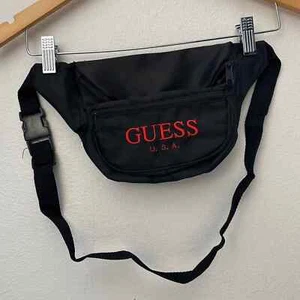 Rare Vintage 80s GUESS USA Fanny or Crossbody Bag - Picture 1 of 6
