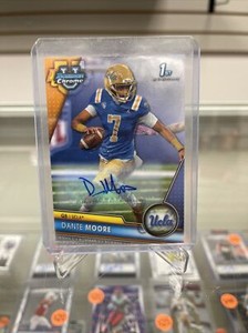 Dante Moore 2023 Bowman Chrome University Auto #133 UCLA Bruins AUTOGRAPH