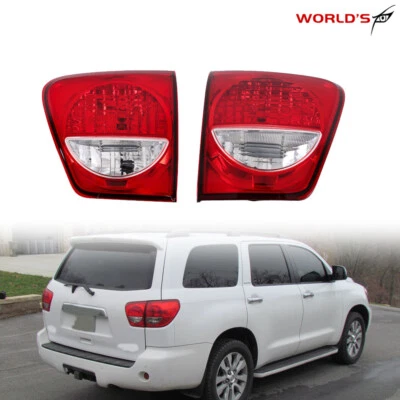 Un par de luces traseras para Toyota Sequoia 2008-2017 pasajero + interior del lado del conductor Foto 1 de 4