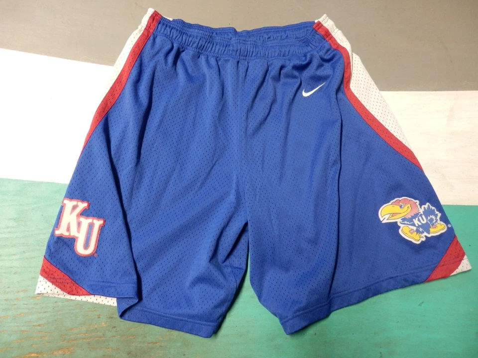 Kansas Jayhawks Nike Swingman NCAA Basketball Shorts Men's Large - Image 1 of 3