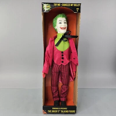 Batman 1966 Classic TV Series THE JOKER 17" Talking Figure Cesar Romero DC NEW - Изображение 1 из 4