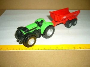 SIKU Deutz Agrotron mit Krampe Muldenkipp-Anhänger 0859, 1632 - Picture 1 of 3