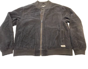 Bank Journal Black Corduroy Jacket Men's Size XL - Picture 1 of 11