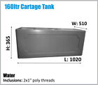 160Ltr Rv Ute Trayback Truck Cartage Water Tank Oz Made Ask Freight Price.