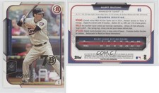 2017 Bowman 70th Anniversary Buybacks Silver Kurt Suzuki #2015-85