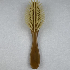 VINTAGE 1982 Avon Natural Performance Flair Hair Brush 8" Brown Nylon Bristles - Picture 1 of 8