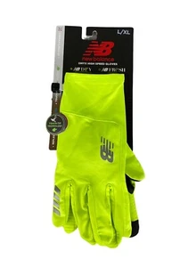 NEW New Balance Onyx High Speed Running Gloves Neon Size L/XL Fresh Dry - Picture 1 of 7