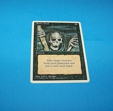 Raise Dead   Magic The Gathering 4th Edition  Vintage 1995