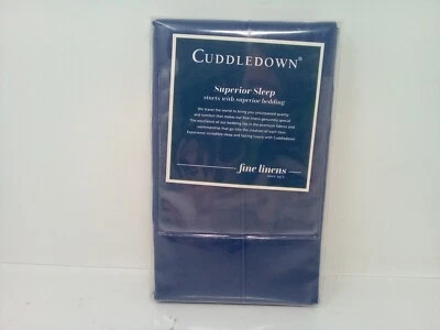 Roupa de cama fina Cuddledown (21 pol. X 27 pol.)400TC SHM PADRÃO MARINHO - Imagem 1 de 4