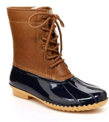 JBU MAPLEWOOD WATERPROOF BOOT NAVY/TAN  - Image 1 of 4