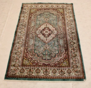 5'0" x 8'0" ft. Jammu Kashmir Vegetable Dye Hand Knotted Traditional Area Rug - Picture 1 of 8