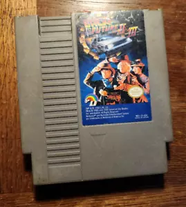 Back to the Future 2 And 3 1989 Nintendo Entertainment System, 1989 NES UNTESTED - Picture 1 of 3
