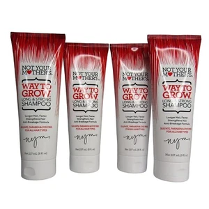 Champú 4X Not Your Mother's Way To Grow largo y fuerte 8 fl oz ea todo tipo de cabello - Imagen 1 de 7