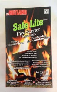 Cuadrados de arranque RUTLAND Safe Lite Fire 24 quilates ¡ENVÍO GRATUITO EN EE. UU.! #50C - Imagen 1 de 2