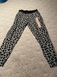 Women Pajama pants animal print black & gray size S Brand Nap Chat new - Picture 1 of 3