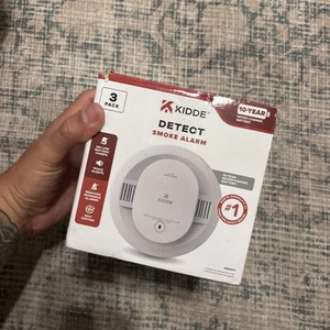Paquete de 3 detectores Kidde 20SD10-V con sensor fotoeléctrico y alertas de voz - Imagen 1 de 4