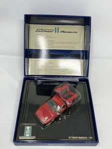 MINICHAMPS De Tomaso Mangusta 1969 edizione rossa scala 1/43 mini auto con scatola - Foto 1 di 10