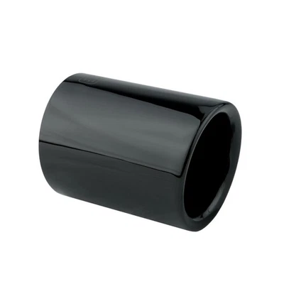 Auspuffblende Schwarz Endrohrblende BMW LCI 1er F20 F21 3er F30 F31 Black Chrome - Bild 1 von 4
