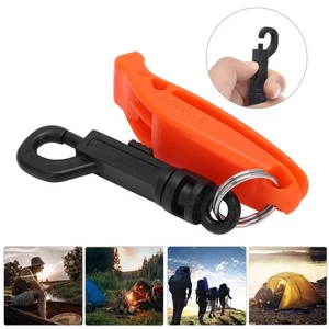MOUNTAIN OUTDOOR SURVIVAL EMERGENCY CAMPING WHISTLE SAFETY with Rotating Buckle - Picture 1 of 11