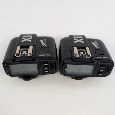 2 Cheetah X1T-C TTL HSS 2.4G Wireless Remote Flash Trigger Transmitters Canon - Image 1 of 4